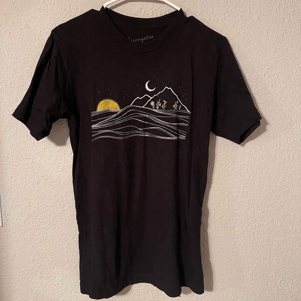 Mountain range shirt